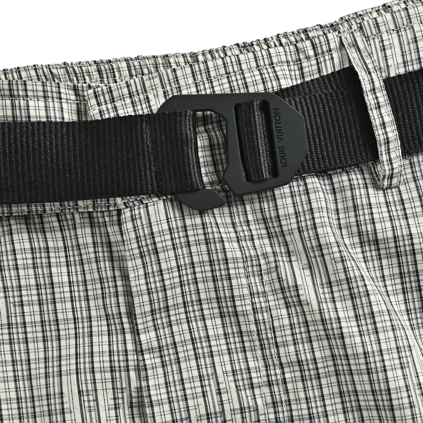 Louis Vuitton/Louis Vuitton plaid logo detachable trousers
